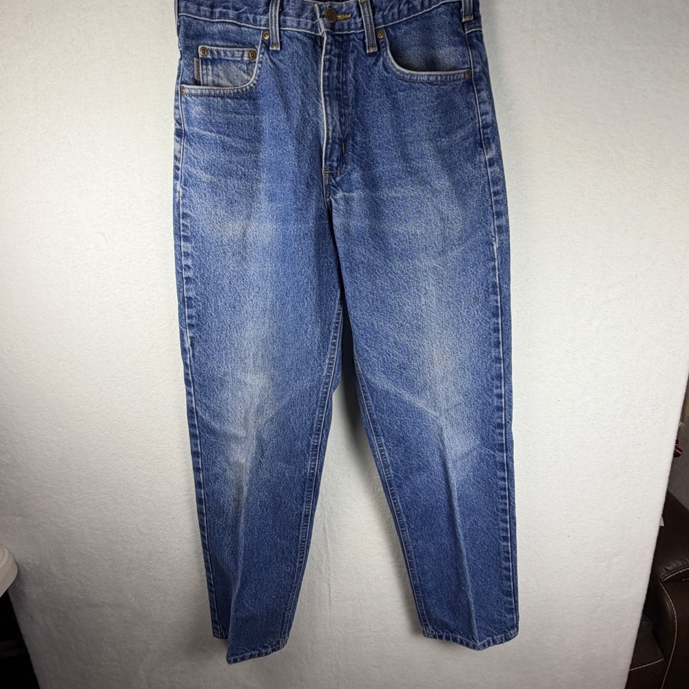 Carhartt B17 DST Jeans 32x32 Relaxed Fit Straight Leg Denim Workwear Y2K